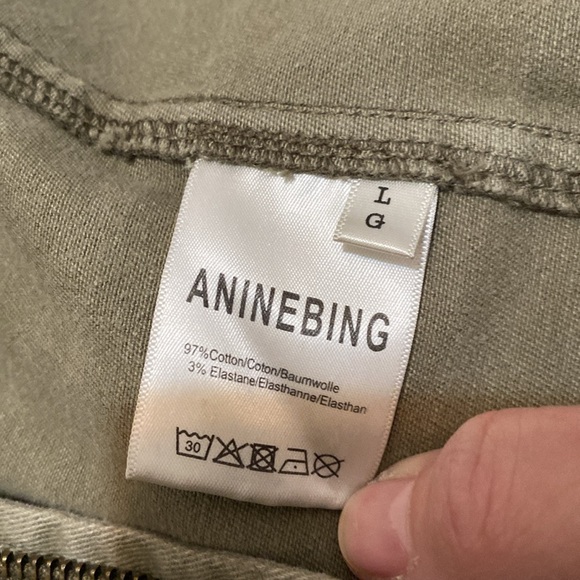 Anine Bing Military Jacket size Large - Picture 9 of 9